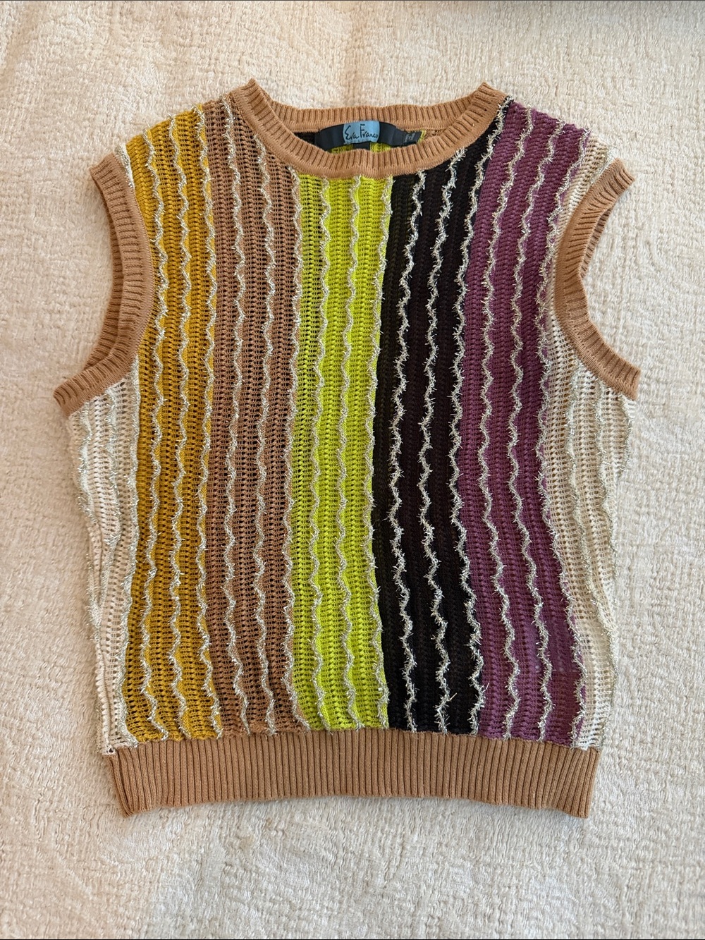 Anthropologie Eva Franco Sleeveless Sweater Knit Tank XS